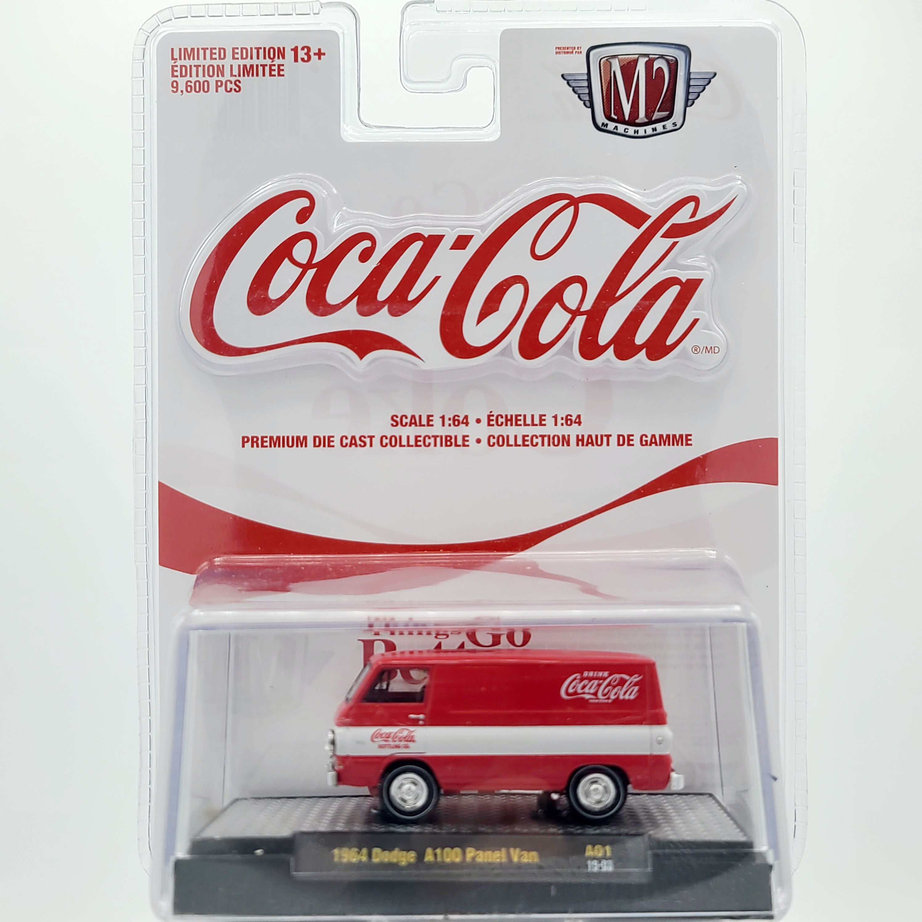M2 Machines '64 Dodge A100 Panel Van - 1:64, Coca-Cola (2019 Limited Edition)